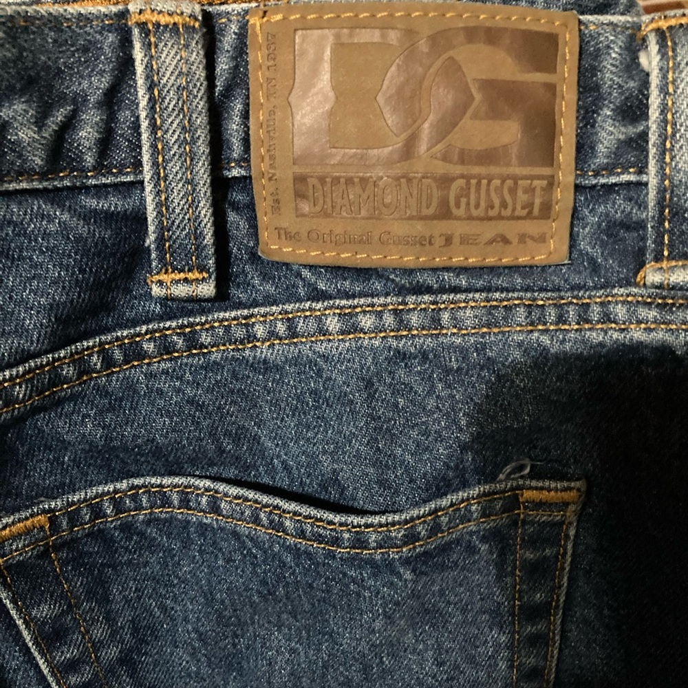 Diamond Gusset dark wash jeans size 44X29 Nashville, Tn Made